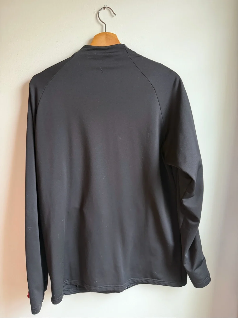 Manchester United MUFC Adidas Track Jacket Black soccer football, Medium